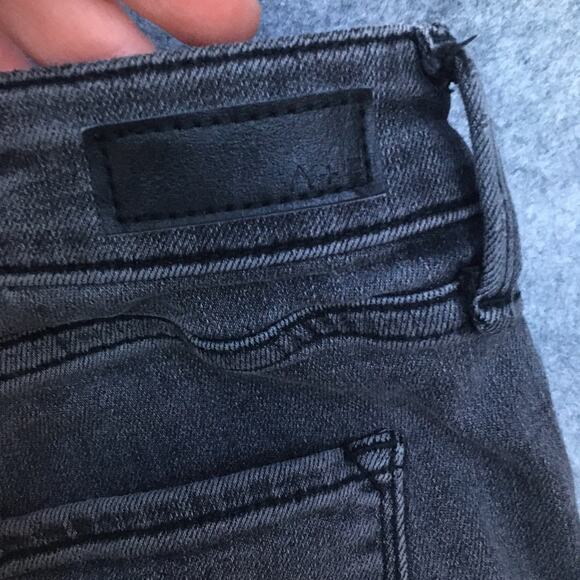 Cool Faded Black Abercrombie and Fitch Jeans, Size 27/4 - Picture 5 of 5